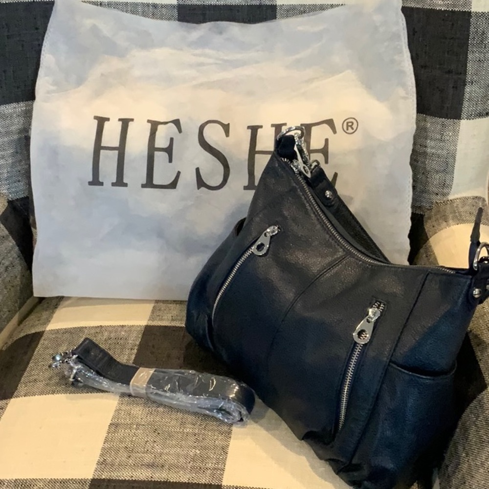 HESHE LEATHER BAG